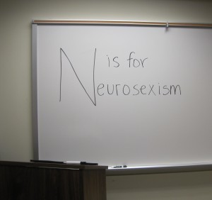 N is for Neurosexism